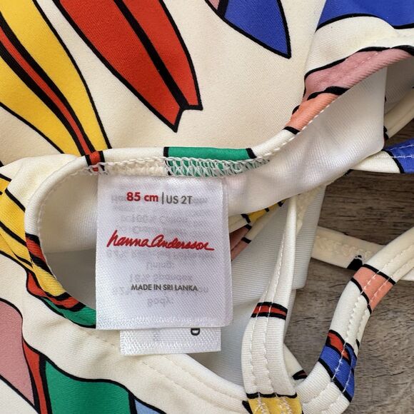 HANNA ANDERSSON SURFBOARD  SCOOP BACK SWIM BATHING SUIT 2T - Picture 3 of 5